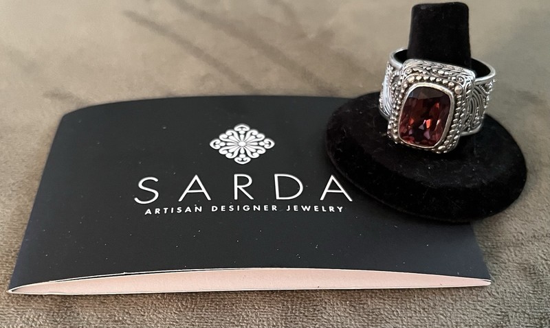 Sarda Artisan Of Bali Haywards Muse Mystic Ring, size 12 (Fits Like 11)