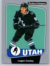 2024-25 Parkhurst Champions Silver Logan Cooley Utah Hockey Club #143