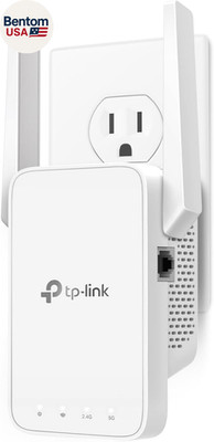 AC1200 Wifi Extender, 2023 Engadget Best Budget Pick, 1.2Gbps Signal Booster for