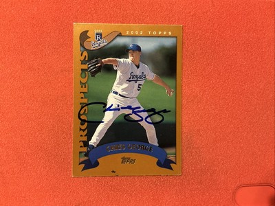 Chris George   2001 Topps   Autographed   