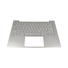 New Palmrest For HP ENVY 13-BA Series Keyboard Upper Case w/Backlit Silver 13in