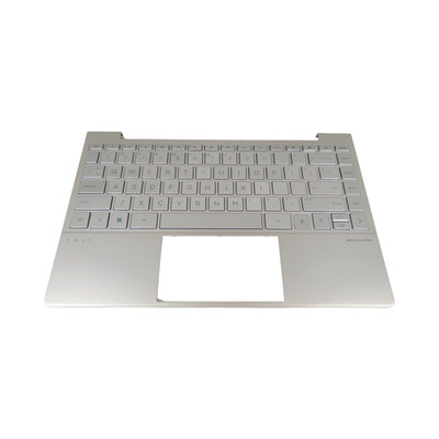 New Palmrest For HP ENVY 13-BA Series Keyboard Upper Case w/Backlit Silver 13in