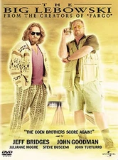 The Big Lebowski (DVD) VG Disc + Cover Art - NO CASE