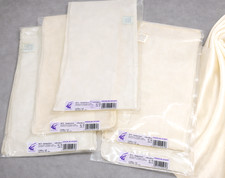 Seidenschal Seidenmalerei 5 xSchal 55 x 55cm SEIDENTUCH handrolliert CHIFFON 3,5