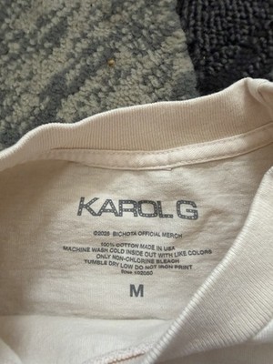 🔥🔥 Coachella Karol G 2026 Bichota Coachella Official Merch Size