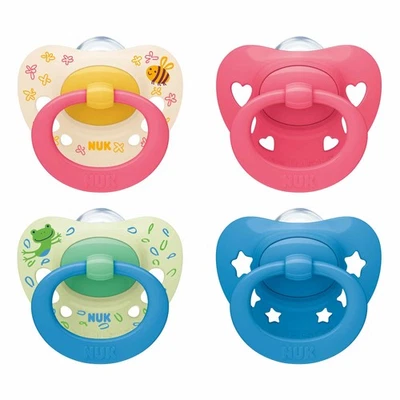MAPA GMBH NUK Signature Silikon Schnuller 18-36m 1x Packung mit 2 Schnullern