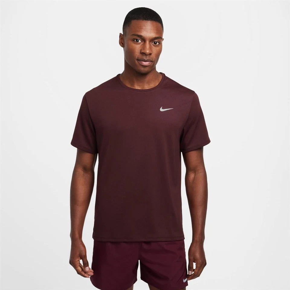Nike Dri-FIT UV Miler Herren Laufshirt Sportshirt Fitness Shirt Oberteil - Bild 1 von 1