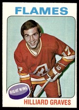 1975-76 O-Pee-Chee Vintage Hockey Hilliard Graves #62 VIEW SCAN