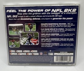 SEGA DREAMCAST SEGA SPORTS NFL 2K2 GAME WORKS TESTED