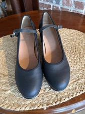 Women's Bloch Black  Tap Shoes  Techno Tap #2T  Size 8.5