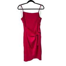 Nine West Hot Pink Wrap‎ Skirt Mini Dress XL Womens