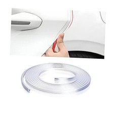 Car Door Edge Guards, 16Ft PVC U Shape Sealed Door Edge Protection, Transparent