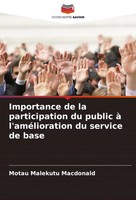 Motau Malekutu Macdonald | Importance De La Participation Du Public à...
