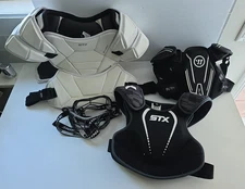 Youth Lacrosse Gear Lot With Carry Bag