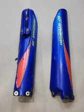 2004 Husqvarna TE450 TE 450 100th Anniversary Fork Guards - Good Shape