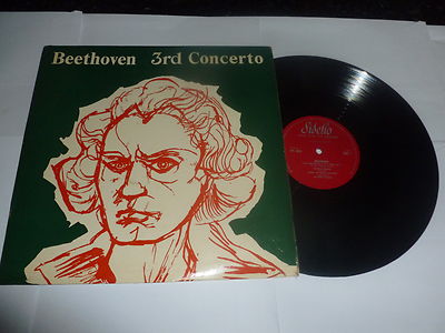 BEETHOVEN - Piano Concerto No 3 In C Minor - 1963 Sidelio Vinyl LP