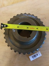 7330-310-SET Brass Worm Gear 30 Tooth 1.625 Bore 0.375 Key 2.625 Bore Depth