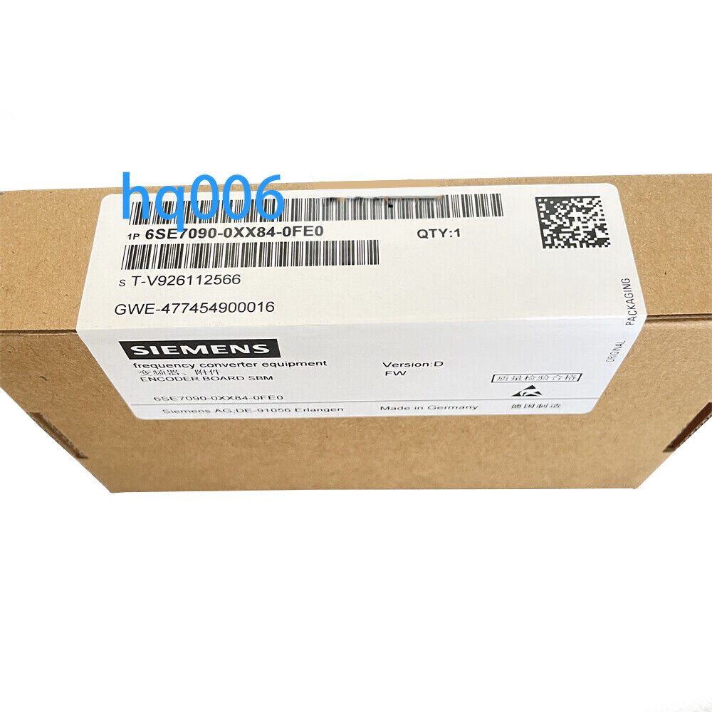 Encodeur Siemens 6SE7090-0XX84-0FE0 Neuf - Pour Automatisme, Compatible Variateurs