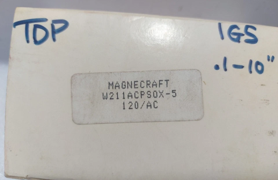 Magnecraft W211ACPSOX-5 Time Delay Relay In.120VAC 50/60Hz On Delay Timing Range - Image 2 of 4