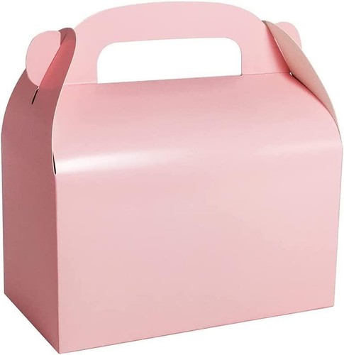 Pink Treat Box Party Favor Desert Boxes Lolly Candy Paper Gift Boxes ...