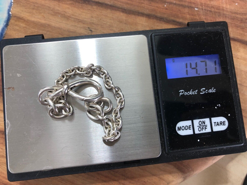 Genuine Pandora Sterling Silver 925 ALE Chunky Infinity Knot Bracelet 🌻 18cm - Picture 7 of 15