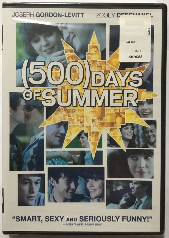 500 Days of Summer - Joseph Gordon-Levitt - Zooey Deschanel - DVD