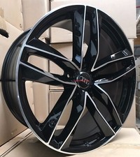22'' Rims fit Audi Q7 Q5 E-Tron Black Machine Tires A7 A8 Atlas S7 Q8 SQ5 Wheels