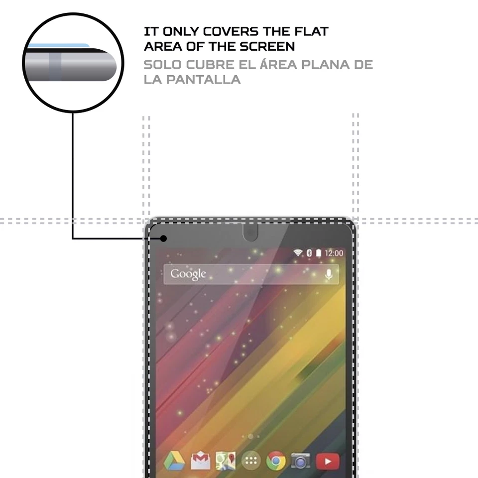 ANTISHOCK Protector Pantalla para Tablet HP 10 G2 2301 Foto 4 de 4