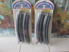 2 Packs New Bachmann E-Z Track System #44401 9" Curved Track 8Pc New Sealed