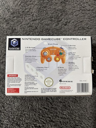 Brand New Genuine Official Nintendo GameCube Controller - Spice Orange - Rare - Picture 2 of 3