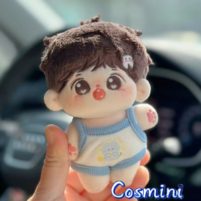 No Attributes Cute Monster 10cm Plush Doll Pillow Stuffed Dress up Toy Anime
