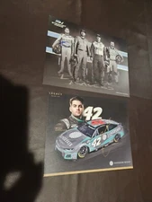 Noah Gragson Autographed #42 Sunseeker Resort/#10 Stewart Haas Team Hero Cards-2