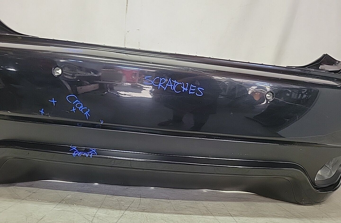 08-19 Maserati GranTurismo GranCabrio S M145 Rear Bumper Cover Assembly OEM