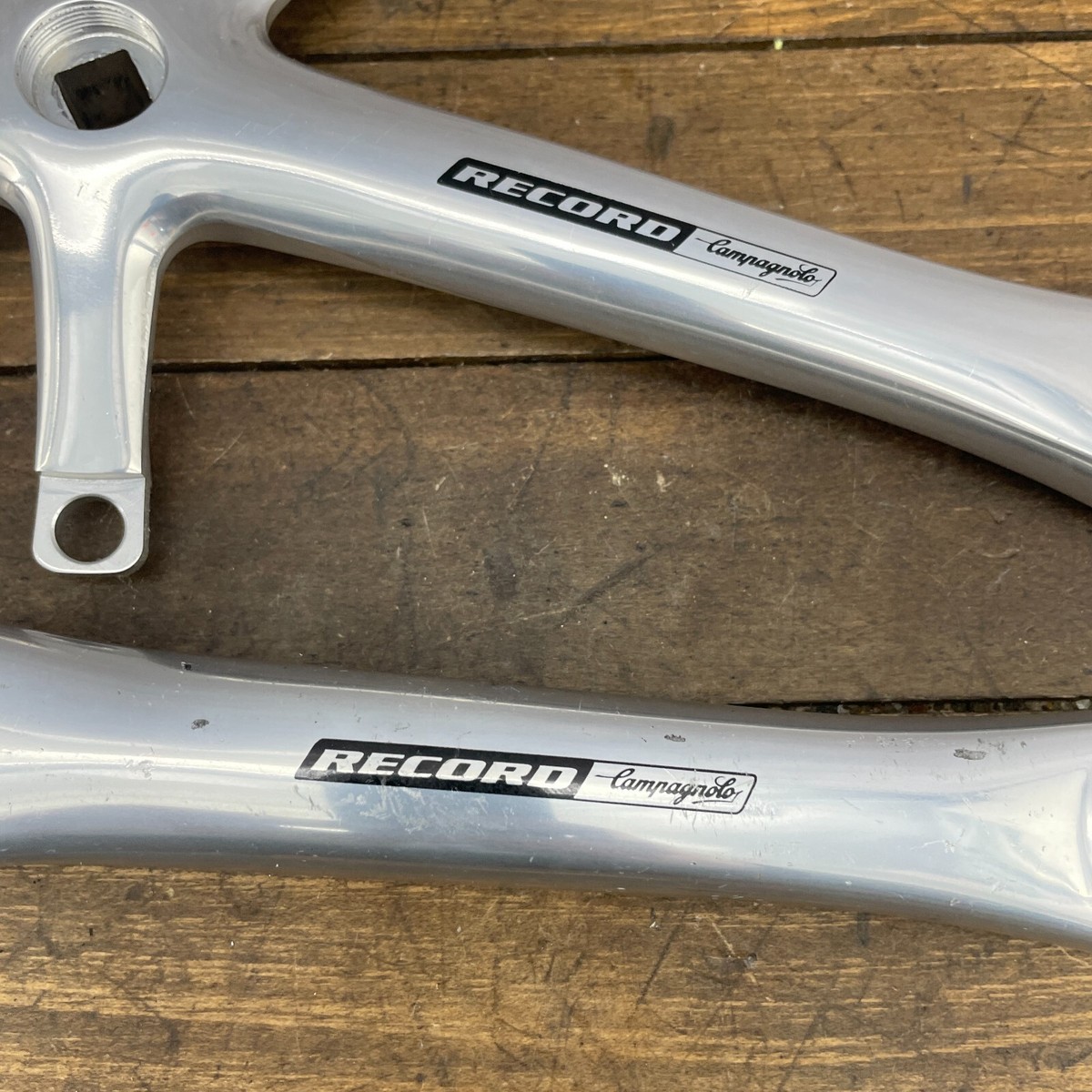 Vintage Campagnolo Record Crank Set Ultra Drive 172.5 mm NOS 135