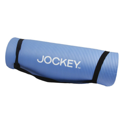 Jockey Yoga Mat - Full size 68''x24'' - Blue - NEW