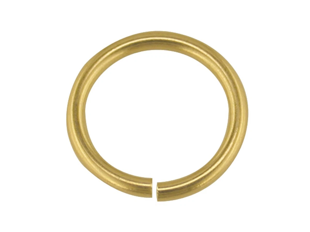 Solid gold jump best sale rings