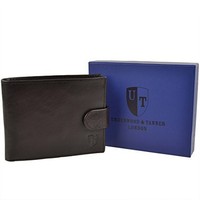 Mens Top Quality Tabbed Leather Wallet By Underwood & Tanner - Hansson Coin Dark Mens Top Quality Tabbed Leather Wallet By Underwood & Tanner - Hansson Coin Dark