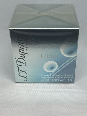 S.T. DUPONT L'EAU POUR HOMME EAU DE TOILETTE SPRAY 1.0 Oz / 30 ml