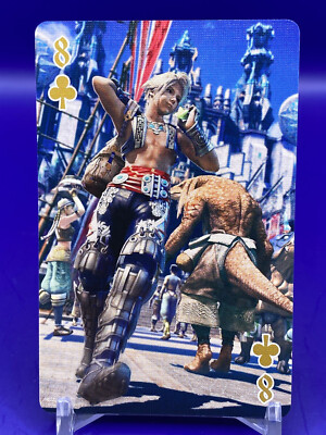 Clover 8 FINAL FANTASY UNIQLO 35th TRUMP YOSHITAKA AMANO