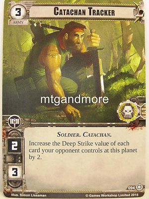 Warhammer 40000 Conquest LCG - #094 Catachan Tracker - Against the Great Enemy