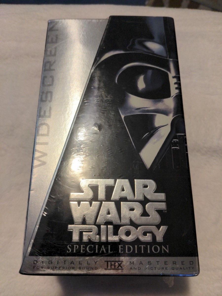 STAR WARS TRILOGY　ＶＨＳ Star Wars Trilogy (VHS, Special Edition - Platinum Widescreen