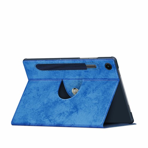 For Samsung Galaxy Tab A8 10.5 Folio Rotating Leather PenHolder Case Smart Cover - Picture 29 of 71