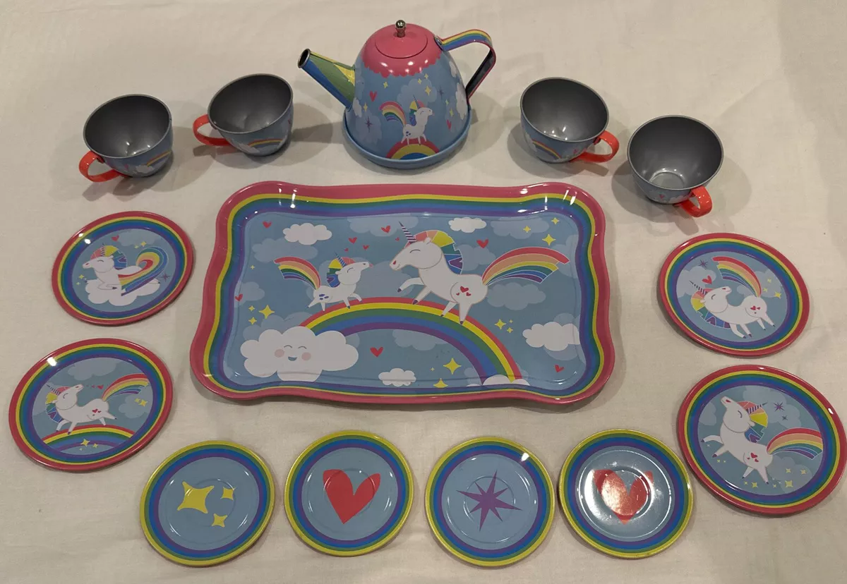 Schylling unicorn tea best sale set