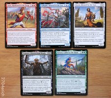 MTG Lot 5 Theros Beyond Death Uncommon Legendary Creatures NM Magic Set MTG