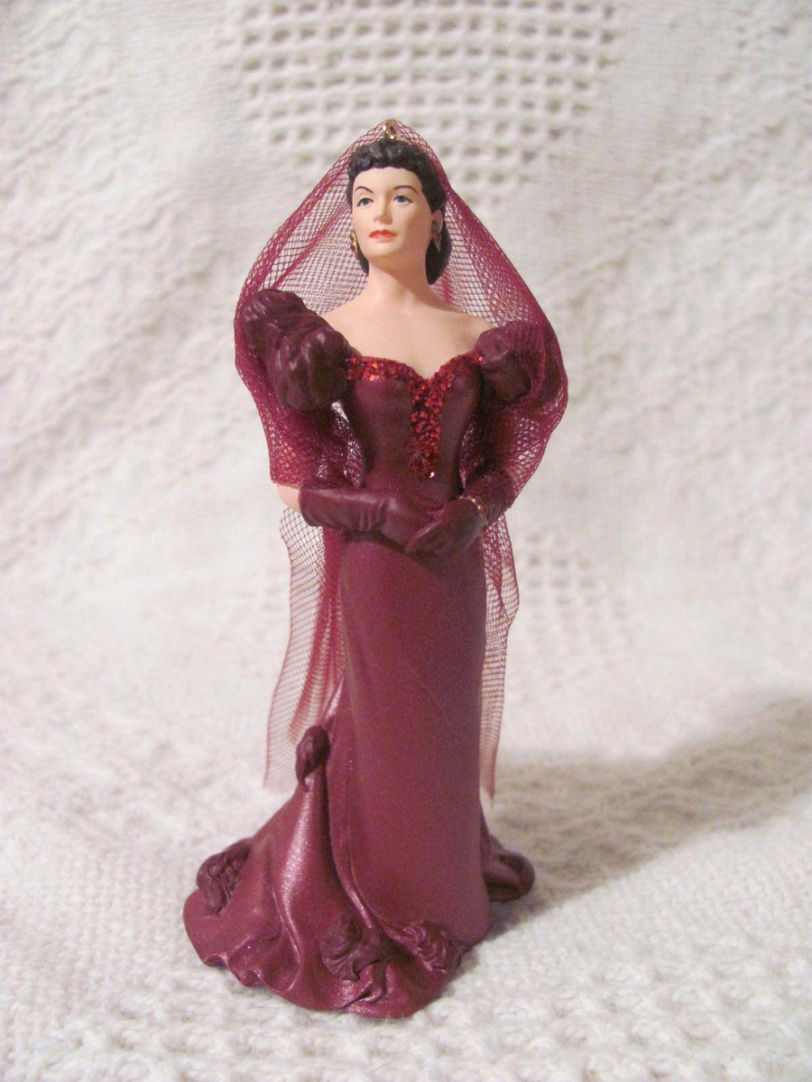 scarlett o'hara christmas dress Christmas Hallmark Ornament 