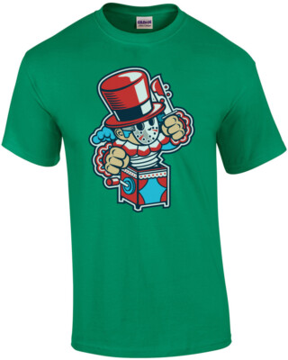Horror Retro Jack In The Box Killer T-Shirt