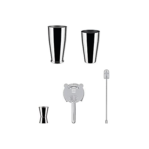 Alessi Lunar Eclipse 5050SET I - Kit per Mixare Cocktail Ispirato all'Universo L