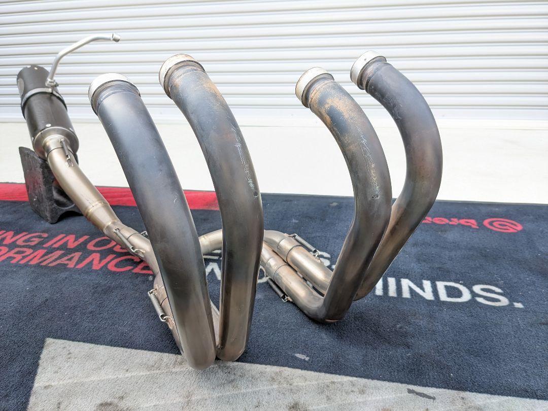 マクダフ　15年 53.8%OCTAVE Kawasaki Zephyr 1100 Nojima Fatherm Titanium Muffler Before