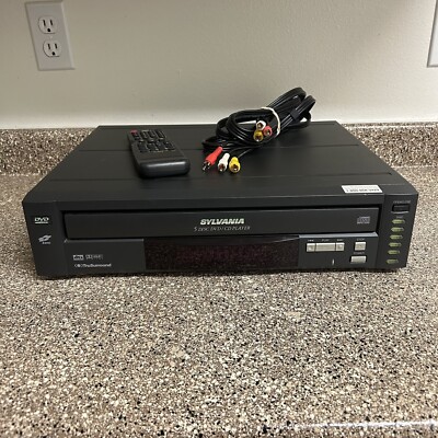 Sylvania Model DVL500A DTS TruSurround 5 DVD Changer Player Tested + Remote