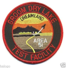 AREA 51 GROOM DRY LAKE PATCH - GDL02